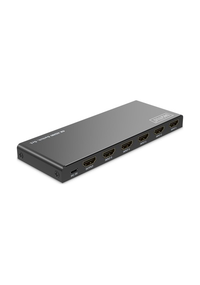 Digitus 5x1 Hdmı Switch, 4k/60hz Hdcp 2.2 Kumandalı Geçiş Kontrolü