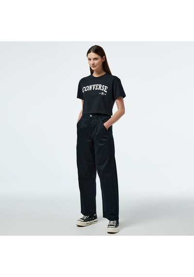 Converse Collegiate Gold Kadın Siyah T-shirt