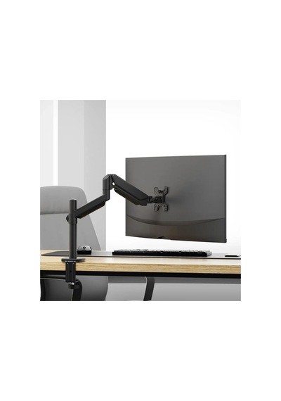 Tr M252la Gazlı Yaylı Uzun Direkli Tekli Monitör Kolu 9 Kg Siyah