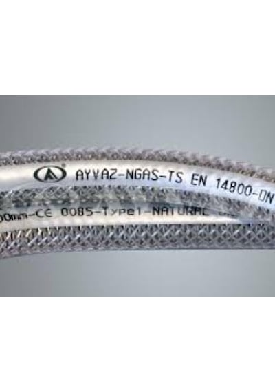 Ankastre Ocak Ve Fırın Doğalgaz Bağlantı Hortumu, 75 Cm, Esnek Metal Boru, Gaz Fleksi