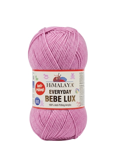 Himalaya Bebe Lux El Örgü İpi / Bebek Yünü 70442 (Gül Kurusu)