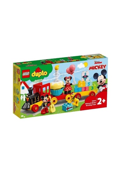 10941 Duplo Mickey Ve Minnie Doğum Günü Treni 22 Parça +2 Yaş