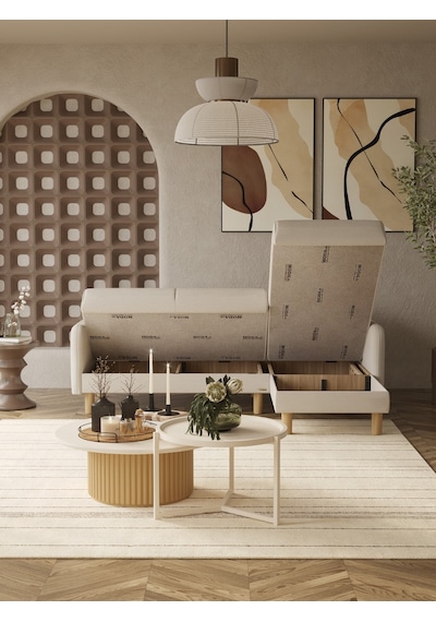 Eco Bohem Köşe Takımı, İskandinav L Koltuk, Modern Köşe Koltuk