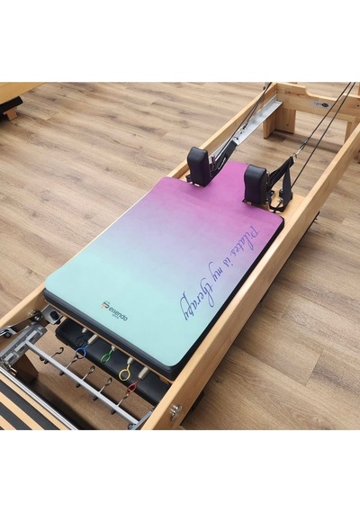 Pilates Is My Therapy' Lila Mavi Reformer Mat Pilates Matı Lila Mavi