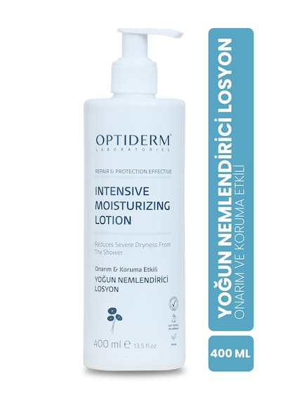 Optiderm Yoğun Nemlendirici Krem Onarım Ve Koruma Etkili Losyon 4