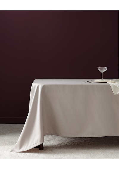 Madame Coco Ancella Masa Örtüsü - Açık Gri - 160x300 Cm 8684427114377 Gri