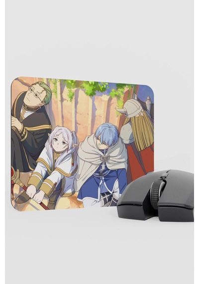 Sousou No Frieren Anime V1 - 22x18 Gaming Kauçuk Kaymaz Taban Mouse Pad Fare Altlığı