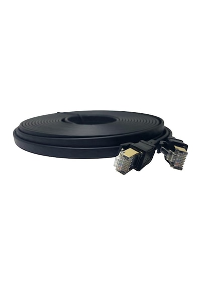 Ironstar 8metre Cat8 Ethernet Flat Kablo - 40gbps Hız Destekli