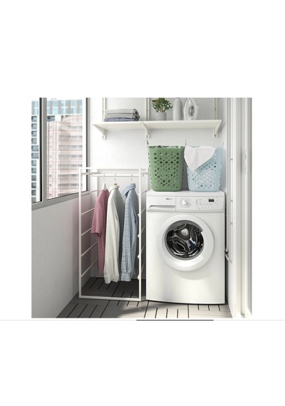 Ikea Slıbb Çamaşır Sepeti, Yeşil, 24 Lt