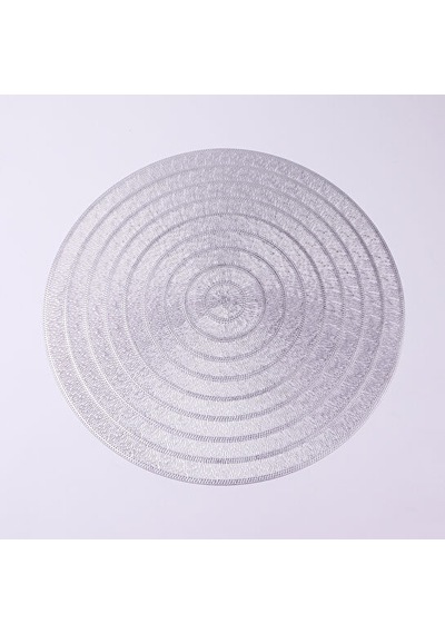 Onekado 6 Lı Amerikan Servisi Spiry Yuvarlak Gümüş Silver Karaca Home Pvc 38 Cmonekado 6 Lı Amerikan Servisi Spiry Yuvarlak Gümüş Silver Pvc 38 Cm Gümüş