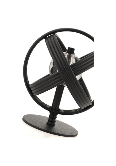 Yumak Metal Aksesuar Siyah 15 Cm