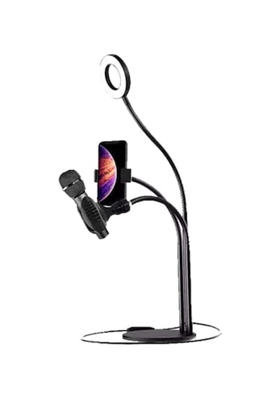 E2m Ytb-04 3in1 Metal Işıklı Stand Siyah
