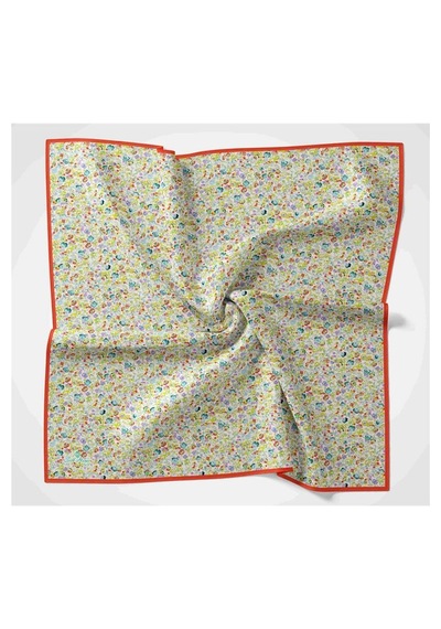 Silk Home Karanfil Desen Soft Pamuk Eşarp Lila