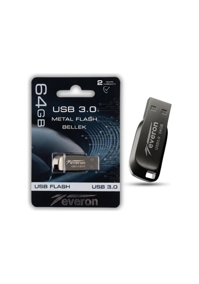 Everon 64gb Usb 3.0 Metal Flash Bellek Yüksek Hızlı Usb Bellek