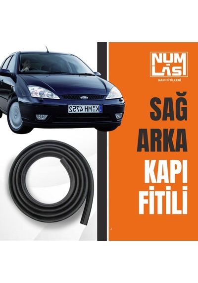 Ford Focus Hatchback 1.nesil Sağ Arka Kapı Fitili-a Kalite-numlas-nm6494