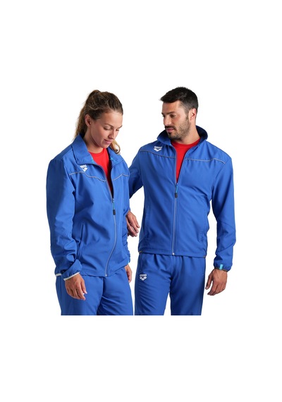 Arena Team Panel Unisex Mavi Günlük Stil Ceket 004909800