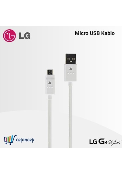 LG Uyumlu Micro Usb Kablo G2 G3 G4 V10 K8 K10 G4 Staylus Q6