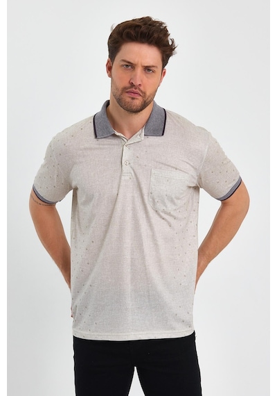 Alexander Gardi Alexandergardı Desenli Polo Yaka T-shirt 1043 001