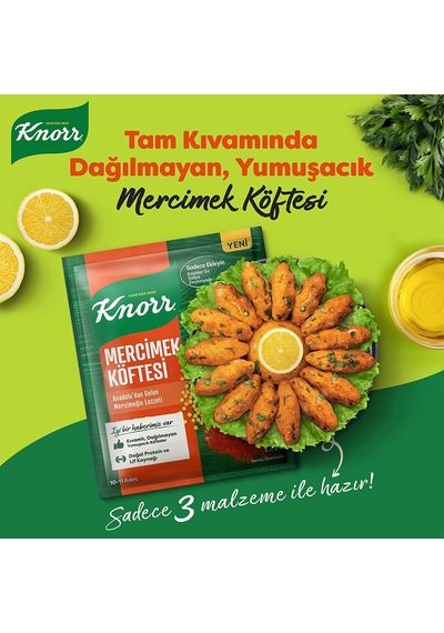 Knorr Mercimek Köftesi 3 x 100 G