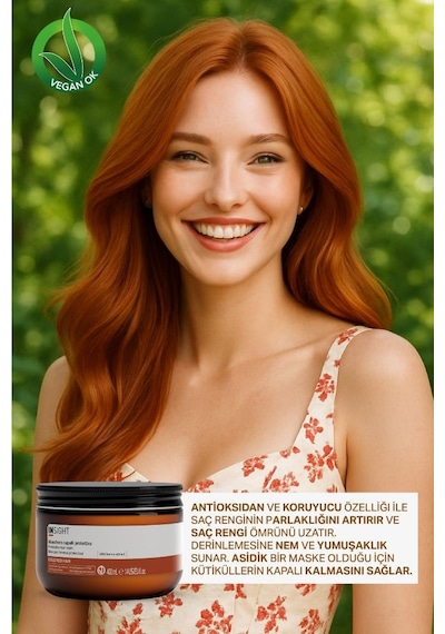 Insight Boyalı Saçlar İçin Koruyucu Maske 400 Ml