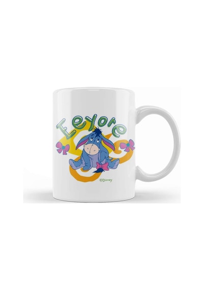Winnie The Pooh Eeyore 02 Kupa Bardak Porselen Karışık