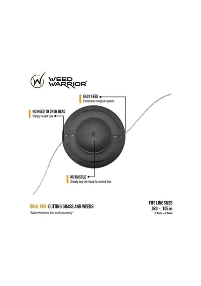 Weed Warrıor Autowinder Iı Üniversal Fit Tıraş Makinesi Yedek Çırpma Başlığı