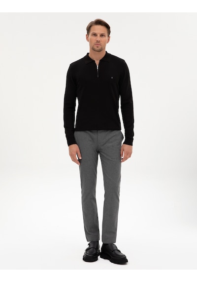 Pierre Cardin Erkek Gri Pantolon Kanvas-chino 50317246-vr024 Gri