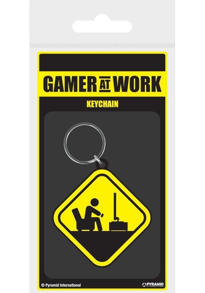 Gamer At Work - Lisansli Anahtarlık