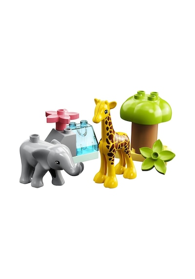 LEGO® DUPLO® Vahşi Afrika Hayvanları 10971 2+ Eğitici Oyuncak Yapım Seti - 10 Parça