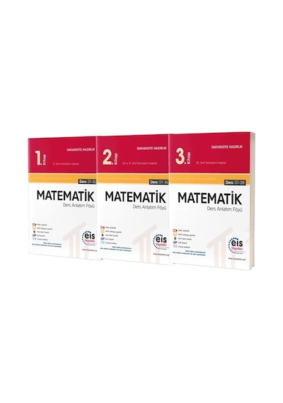 Eis YKS - DAF - Matematik 1-2-3.Kitap Set
