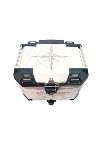 Gp Kompozit Dsn02 Universal 37 Lt Desenli Alüminyum Motosiklet Çantası Diğer