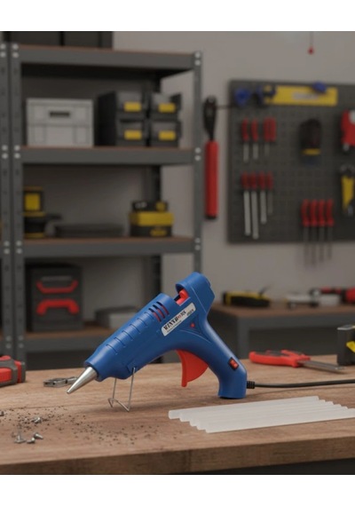 Mey İthalat Hızlı Isınan 100 W Silikon Tabancası 11 Mm Silikon Uyumlu 5 Adet Silikon