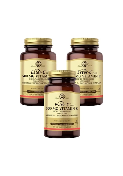 Solgar Ester C Plus 500 Mg 3 x 50 Kapsül