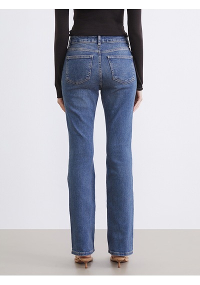 Lcw Jeans İndigo Flare Kadın Jean Pantolon