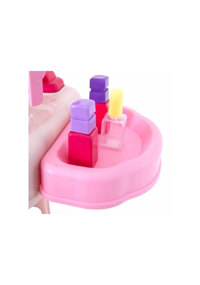 Mey İthalat Pretty Pinky Işıklı Ve Sesli Makyaj Masası Oyun Seti