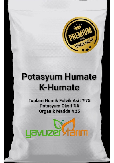 Potasyum Humat, K-humate, Bitki Kök Yapıcı, Organik Toprak Gübresi 500 Gr 500 gr