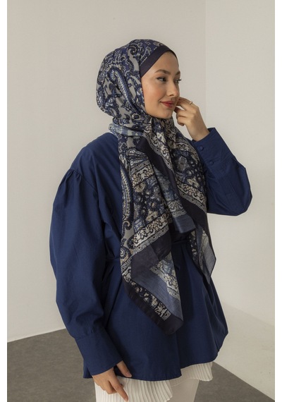 Mimiyum Miras Desen-soft Şal Çok Renkli