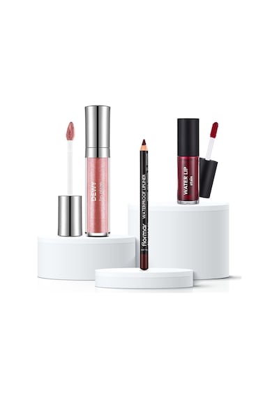 Flormar Cherry Cola Lips Dudak Makyaj Seti 3'lü