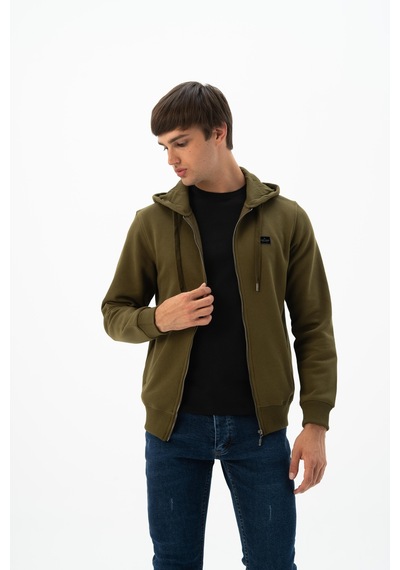 AR-MA Arma Erkek Kapüşonlu Sweatshirt K24324935801 Haki