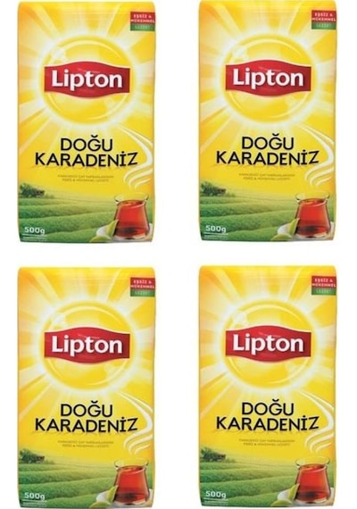 Lipton Doğu Karadeniz Bergamot Aromalı Siyah Dökme Çay 4 x 500 G