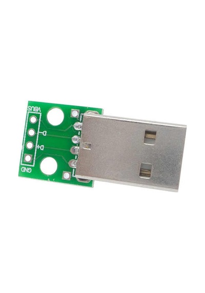 Alkatronik-Usb Male To Dip Çevirici Pcb