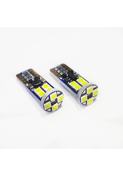 Femex  Platinum T10 3030 Chip 12Ledli 650 Lumen Beyaz Led Ampul Ak