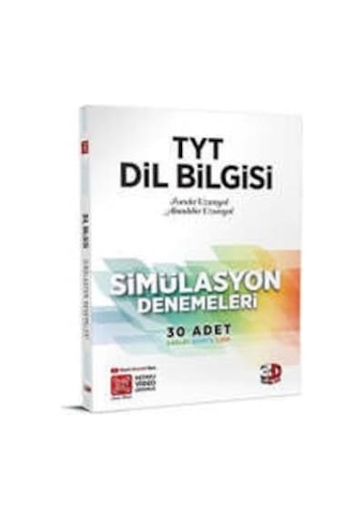 3d Yayınları 2024 Tyt Dil Bilgisi Simülasyon Denemeleri