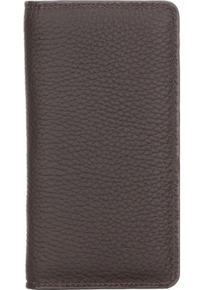 Calvina 6.5 Inch Uyumlu Deri Kartlıklı Kılıf Fl02 Kahverengi