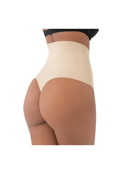 Uniquetrenders Kadın Lazer Kesim Ve Toparlayıcı String Korse Ten Rengi