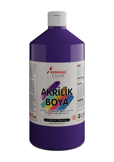 Mor Akrilik Boya 1000 Gr
