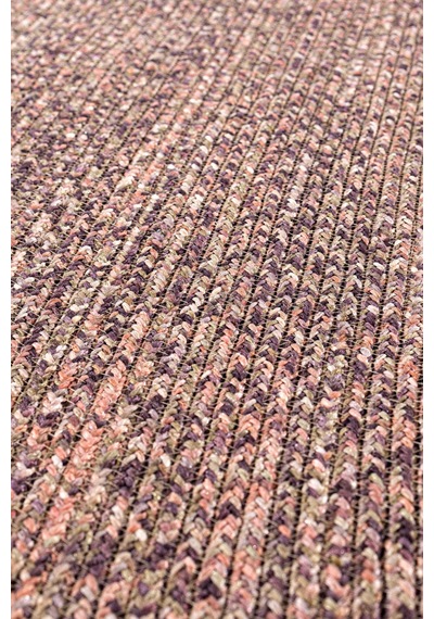 Koza Home Cesta El Yapımı Örgü Mor Runner 37x136 4022 Standart