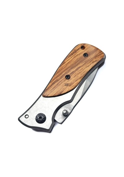 Diğer Tekinhediyelik Buck - X35 Mini Ahşap Kabze Kamp Çakı 15 cm Kahverengi
