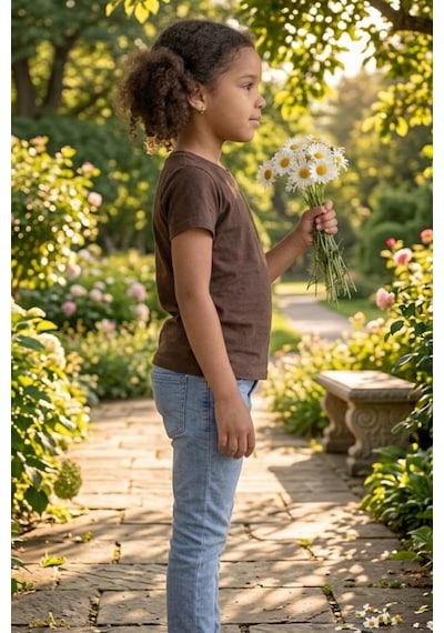 Kiagu Moka Mokha Kısa Kol Basic T-shirt- Terletmeyen Esnek Kumaş Pamuklu Mevsimlik Moka Kısakol Kız Çocuk Tsort Mocha Kiagu Moka Mokha Kısa Kol Basic T-shirt- Terletmeyen Esnek Kumaş Pamuklu Mevsimlik Moka Kısakol Kız Çocuk Tsort Mocha