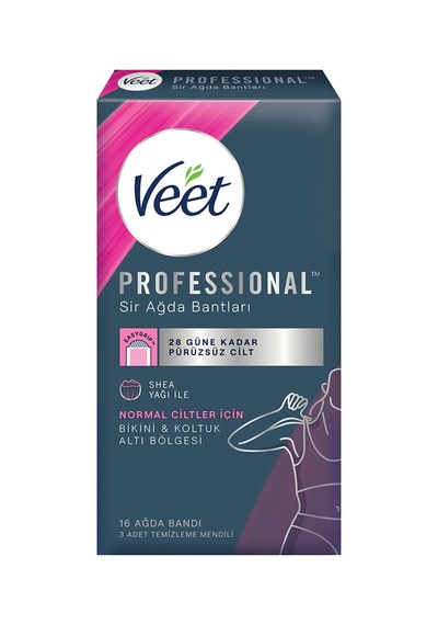 5 Adet Veet Professioal Bikini&koltukaltı Ağda Bandı 16lı